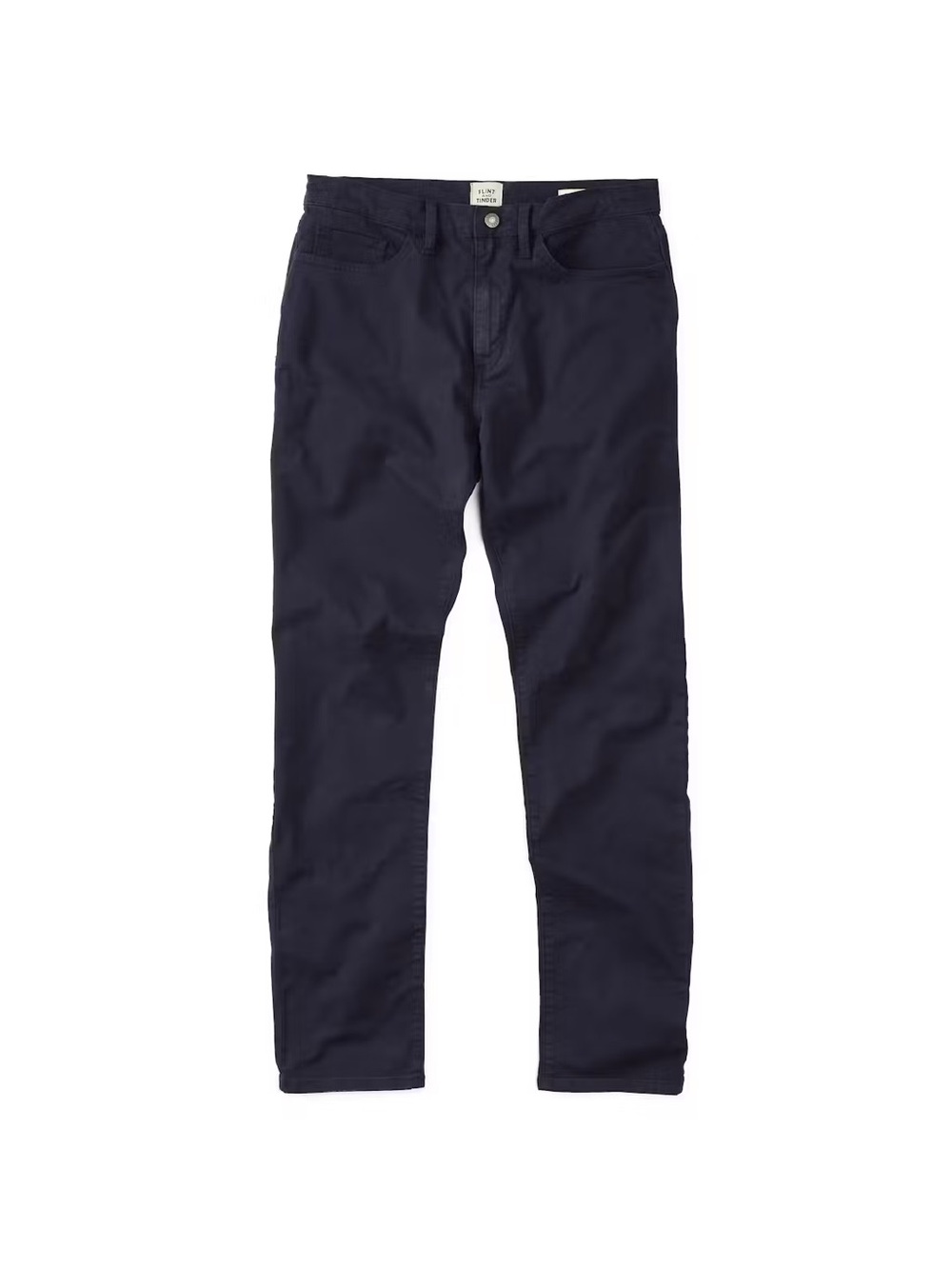 Flint and Tinder 365 5-Pocket Pant in Navy Blue Cotton Size 34 Waist X 32 Length